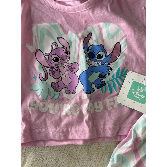 NWT pink Disney Lilo and stitch outfit size 12 months - Picture 9 of 10